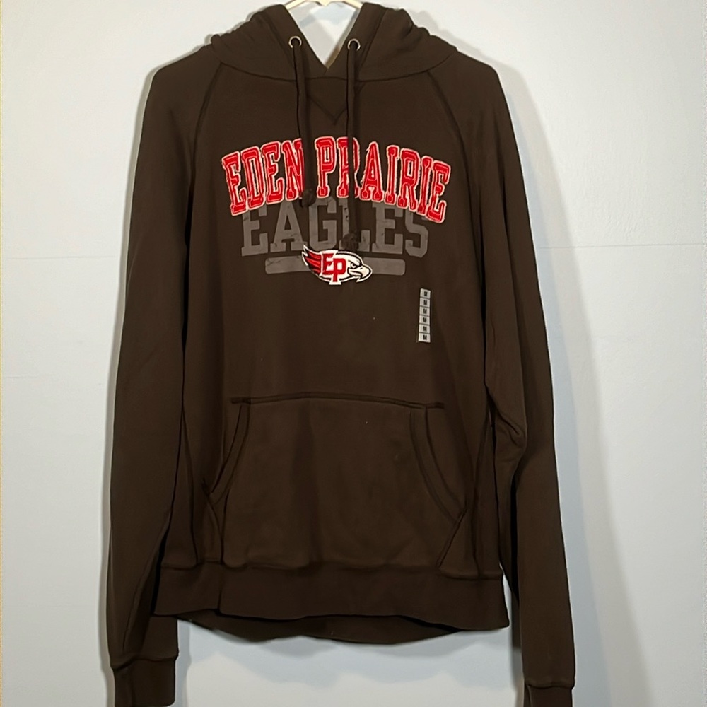 Blue 84 Brown Hoodie w/ EP Eagles Logo